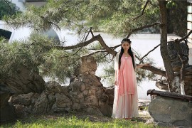 Photoshop快速制作中国风古典园林人物图片教程(图文教程)