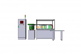 自动塑料铆钉装配线 方案图