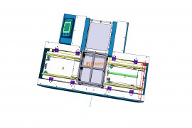 非标三工位卸载机