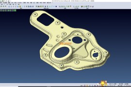 汽车C柱工装夹具（UG设计）