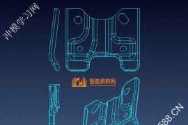 汽车件钣金产品图纸0002