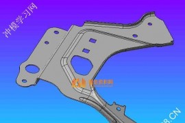 汽车冲压件产品图纸0030