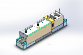热风循环隧道烘干炉