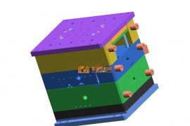 塑胶模具设计全套图纸0185