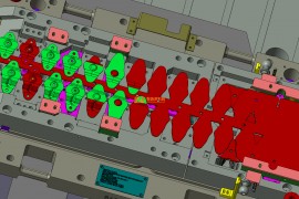 冲压汽车模具结构图纸0003