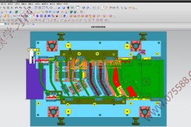 五金汽车模具结构图纸0022