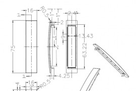 注塑模具设计之精密仪器的透明窗口设计方案，附图纸参考