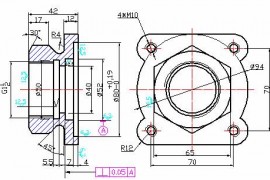AutoCAD三维建模实例教程-阀盖零件建模（图文教程）
