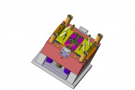 塑胶模具设计结构图纸0113