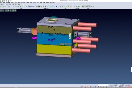 复杂的弯管抽芯模具