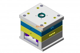 塑胶模具设计结构图纸0177