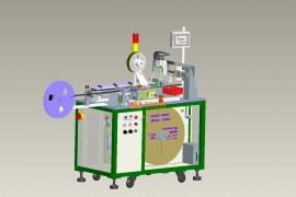 手机屏蔽盖平面度检测编带包装设备