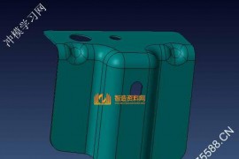 汽车件钣金产品图纸0027