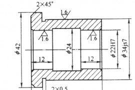 数控车粗精加工套筒零件的工艺设计和程序编制（图文教程） ...