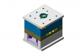 塑胶模具设计结构图纸0127