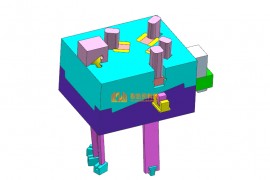 塑胶模具分模图纸0049
