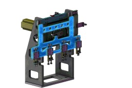 并行传输机制 3D模型