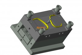 塑胶模具设计结构图纸0126