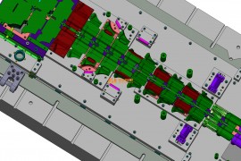 VISI五金汽车模具结构图纸0054
