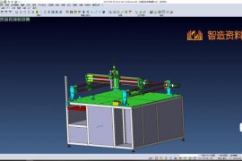 龙门式三轴模组划痕非标测试机 1