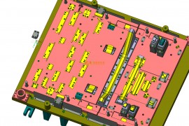 冲压模具结构图纸0010