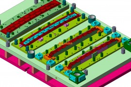 VISI五金汽车模具结构图纸0001