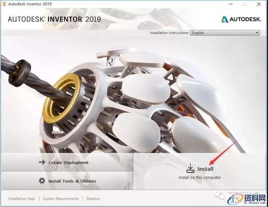 Inventor 2019软件图文安装教程,Inventor 2019软件图文安装教程,点击,安装,三维,打开,完成,第5张