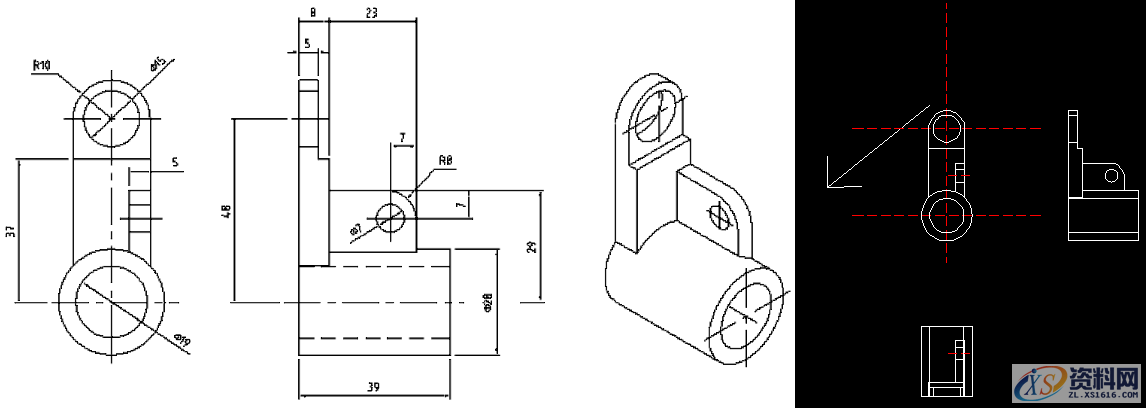 CAD机械制图技巧口诀，建议收藏！,投影,口诀,直线,剖面,视图,第1张
