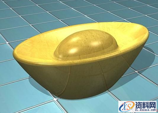 CAD绘制三维元宝(图文教程),教你如何用CAD绘制三维元宝,椭圆,下图,参考,我们,元宝,第23张