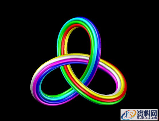 艺术环CAD建模教程(图文教程),图中,步骤,七色花,绘制,过渡,第10张 艺术环CAD建模教程(图文教程),CAD复杂环形建模教程,图中,步骤,七色花,绘制,过渡,第10张