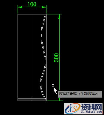 AutoCAD2018旋转命令画简易花瓶(图文教程),AutoCAD2018旋转命令画简易花瓶,空格,矩形,圆角,偏移,择要,第6张