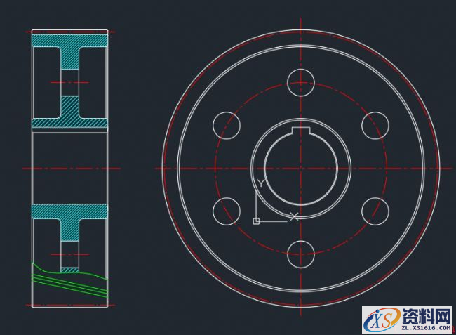 AutoCAD2018绘制齿轮零件图(图文教程),绘制,齿轮,齿根,实线,分度,第2张 AutoCAD2018绘制齿轮零件图(图文教程),AutoCAD2018绘制齿轮零件图,绘制,齿轮,齿根,实线,分度,第2张