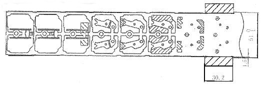 CAD在连杆级进模中的应用(图文教程),零件,弯曲,模具,设计,工位,第3张 CAD在连杆级进模中的应用(图文教程),CAD在连杆级进模中的应用,零件,弯曲,模具,设计,工位,第3张