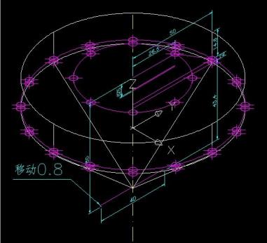 八心八箭的钻石建模CAD教程（图文教程）,八心八箭的钻石建模CAD教程,图三,去除,边块,图形,渲染,第9张