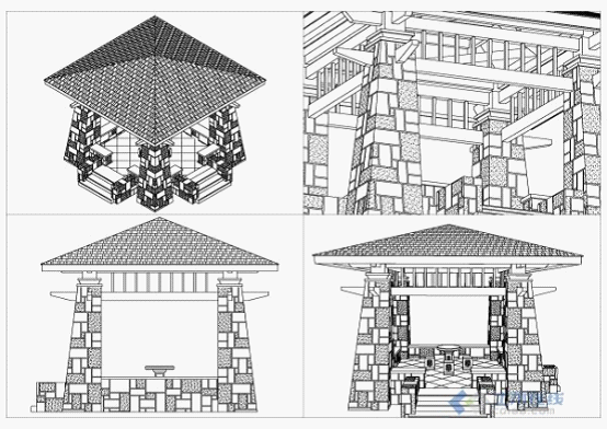 CAD三维制图的方法（图文教程）,CAD三维制图的方法,实体,图中,三维,建中,创建,第2张