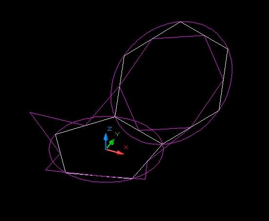 用AutoCAD五星足球三维建模（图文教程）,用AutoCAD五星足球三维建模,六边形,如图,五星,倒角,图形,第3张