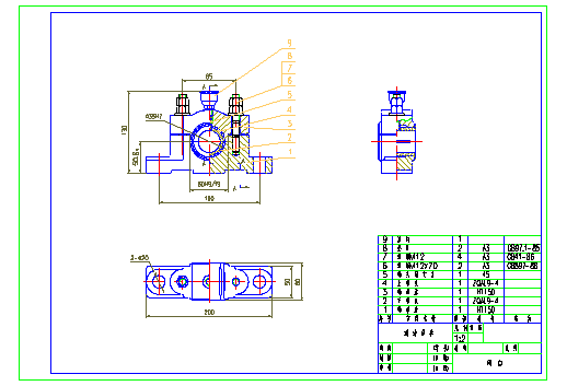 AutoCAD2007教程(六)图形打印及绘制装配图(图文教程),装配图,打印机,设置,对话框,图形,第10张 AutoCAD2007教程(六)图形打印及绘制装配图(图文教程),AutoCAD2007教程(六)图形打印及绘制装配图,装配图,打印机,设置,对话框,图形,第10张