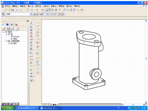 AutoCAD与SolidEdge的配合应用(图文教程),三维,AutoCAD,如图,SolidEdge,标注,第5张 AutoCAD与SolidEdge的配合应用(图文教程),AutoCAD与SolidEdge的配合应用,三维,AutoCAD,如图,SolidEdge,标注,第5张