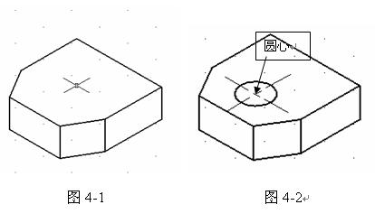 CAD绘图技能实验（四）绘制正等轴测图（图文教程）,CAD绘图技能实验（四）绘制正等轴测图,如图,绘制,圆心,外公切线,指定,第2张