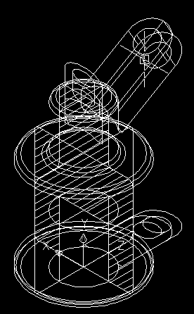 AutoCAD三维转二维的办法(图文教程),视口,主视图,三维,二维,如图,第13张 AutoCAD三维转二维的办法(图文教程),AutoCAD三维转二维的办法,视口,主视图,三维,二维,如图,第13张