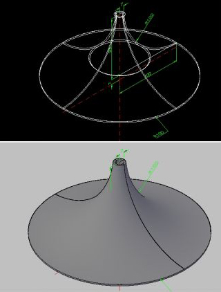 AutoCAD曲面实体造型实例(图文教程),曲面,造型,实体,实例,AutoCAD,第10张 AutoCAD曲面实体造型实例(图文教程),AutoCAD曲面实体造型实例,曲面,造型,实体,实例,AutoCAD,第10张