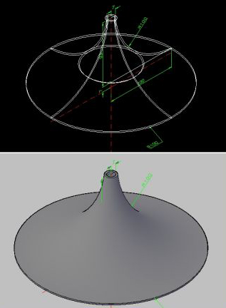 AutoCAD曲面实体造型实例(图文教程),曲面,造型,实体,实例,AutoCAD,第9张 AutoCAD曲面实体造型实例(图文教程),AutoCAD曲面实体造型实例,曲面,造型,实体,实例,AutoCAD,第9张