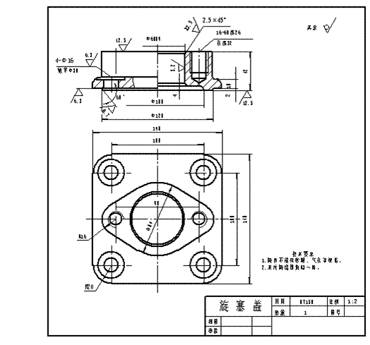 AutoCAD绘制装配图的方法和步骤(图文教程),装配图,绘制,步骤,AutoCAD,第28张 AutoCAD绘制装配图的方法和步骤(图文教程),AutoCAD绘制装配图的方法和步骤,装配图,绘制,步骤,AutoCAD,第28张