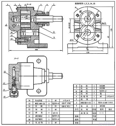 AutoCAD绘制装配图的方法和步骤(图文教程),装配图,绘制,步骤,AutoCAD,第1张 AutoCAD绘制装配图的方法和步骤(图文教程),说明: 10_1,装配图,绘制,步骤,AutoCAD,第1张