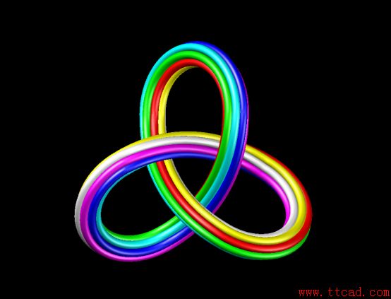 利用CAD建模画出艺术环教程,建模,艺术,教程,CAD,第10张 利用CAD建模画出艺术环教程,CAD复杂环形建模教程,建模,艺术,教程,CAD,第10张