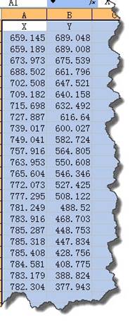 利用EXCEL在中望CAD里绘制任意曲线(图文教程),绘制,曲线,任意,第1张 利用EXCEL在中望CAD里绘制任意曲线(图文教程),利用EXCEL如何在CAD里绘制任意曲线、折线,绘制,曲线,任意,第1张