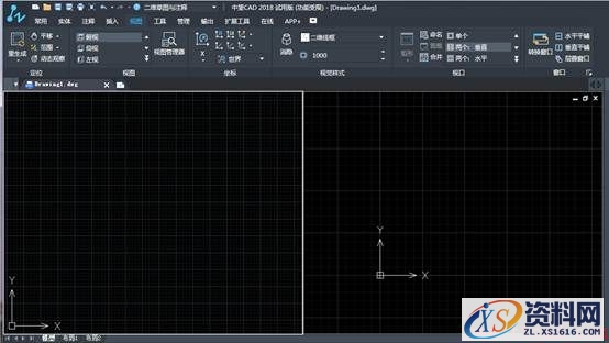 中望CAD双窗口怎么开启或关闭?(图文教程),窗口,教程,第1张 中望CAD双窗口怎么开启或关闭?(图文教程),CAD双窗口怎么开启或关闭?,窗口,教程,第1张