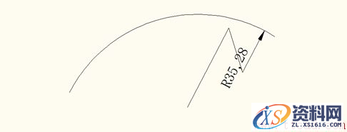 中望CAD怎么给弧线进行折弯标注?（图文教程）,CAD怎么给弧线进行折弯标注?,这个,然后,标注,选择,第8张