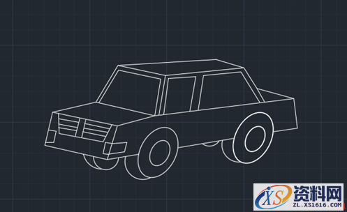 CAD绘制汽车简笔画(图文教程),绘制,教程,第9张 CAD绘制汽车简笔画(图文教程),CAD怎么画汽车平面图,绘制,教程,第9张
