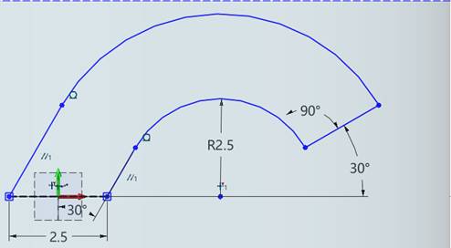 使用中望3D进行S形金戒指设计(图文教程),进行,使用,教程,第3张 使用中望3D进行S形金戒指设计(图文教程),3.jpg,进行,使用,教程,第3张